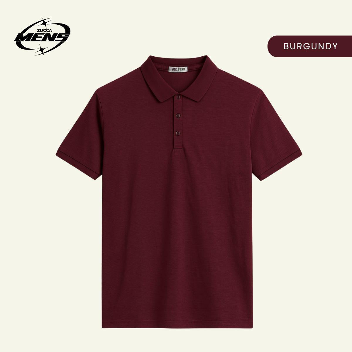 ZUCCA AMMAR CASUAL COLLAR MEN T-SHIRT -MC1006 BAJU LELAKI