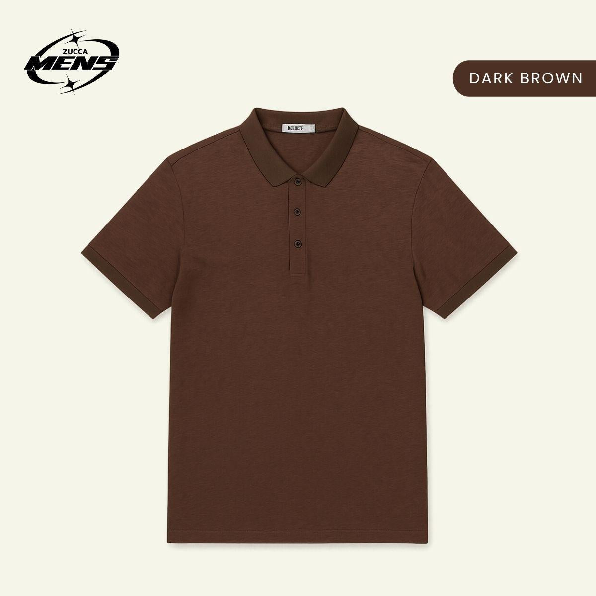 ZUCCA AMMAR CASUAL COLLAR MEN T-SHIRT -MC1006 BAJU LELAKI