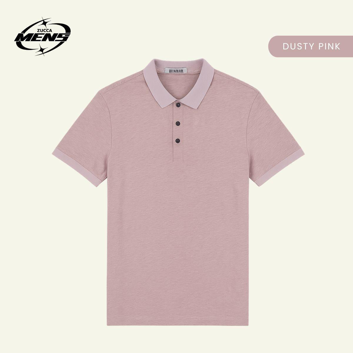 ZUCCA AMMAR CASUAL COLLAR MEN T-SHIRT -MC1006 BAJU LELAKI