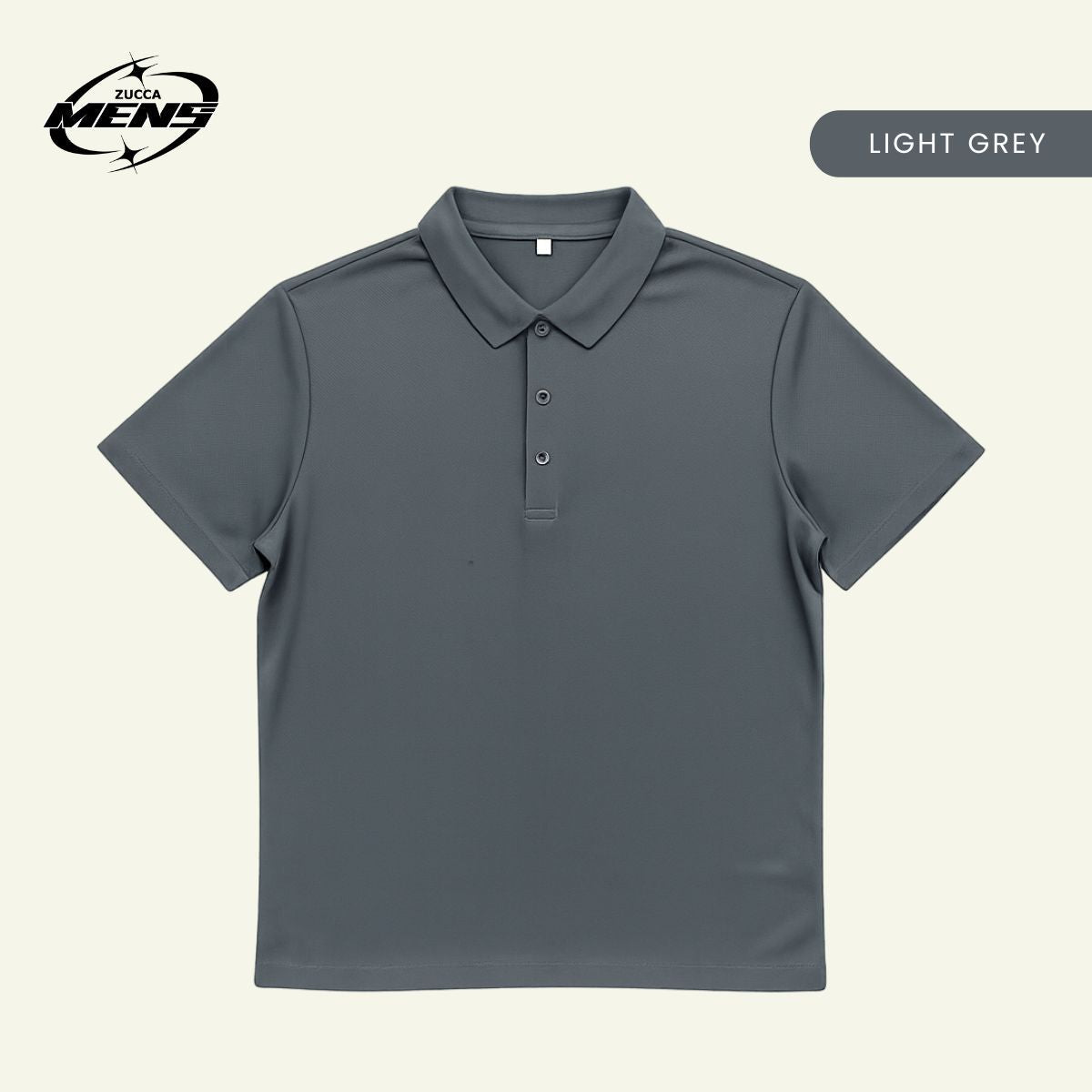 ZUCCA ALEX CASUAL COLLAR MEN T-SHIRT - MC1020 BAJU LELAKI