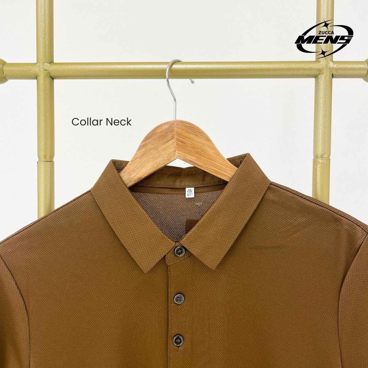 ZUCCA ALEX CASUAL COLLAR MEN T-SHIRT - MC1020 BAJU LELAKI