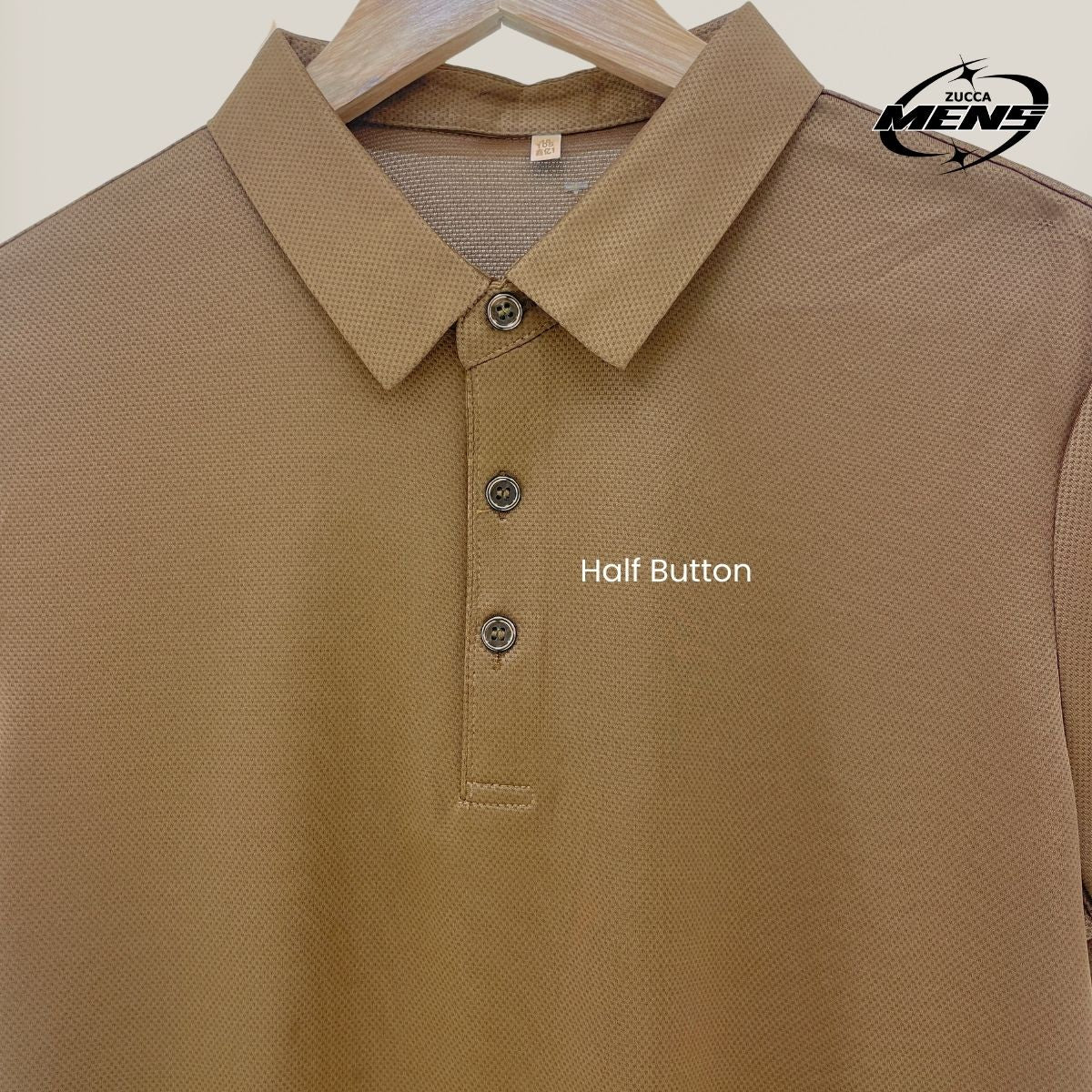 ZUCCA ALEX CASUAL COLLAR MEN T-SHIRT - MC1020 BAJU LELAKI