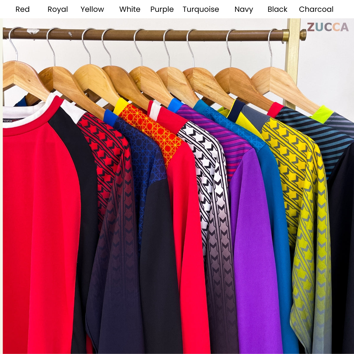 ZUCCA ASTRA UNISEX SPORTWEAR JERSEY LONG SLEEVE - MS012