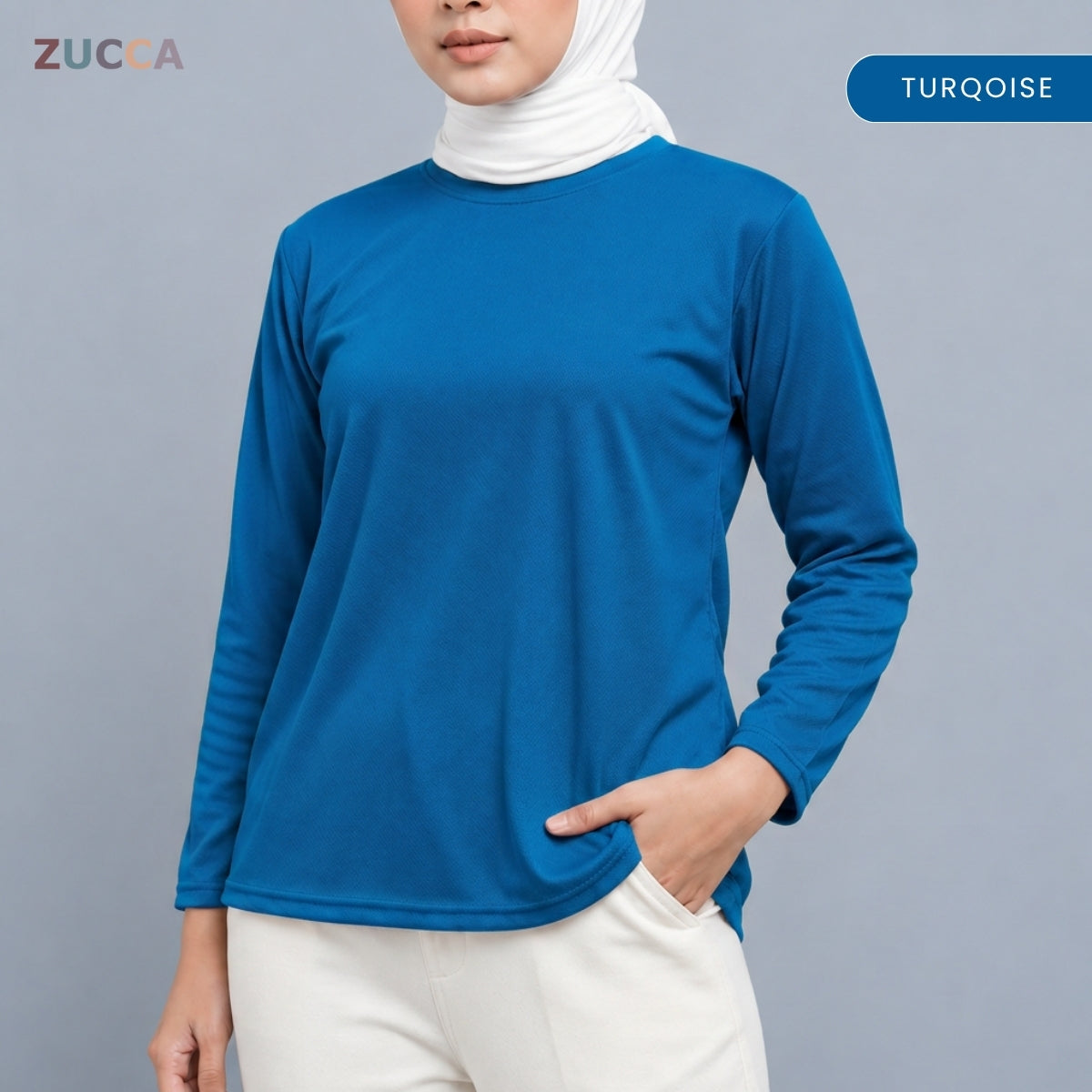 ZUCCA MYZA SPORT BASIC LONG SLEEVE T-SHIRT- MC1022