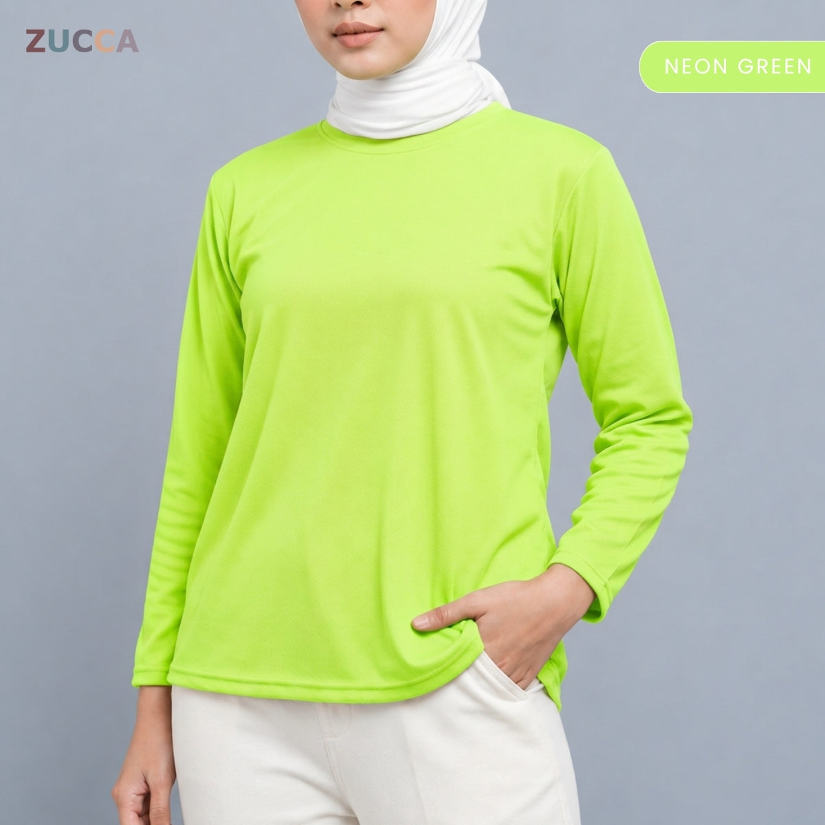 ZUCCA MYZA SPORT BASIC LONG SLEEVE T-SHIRT- MC1022