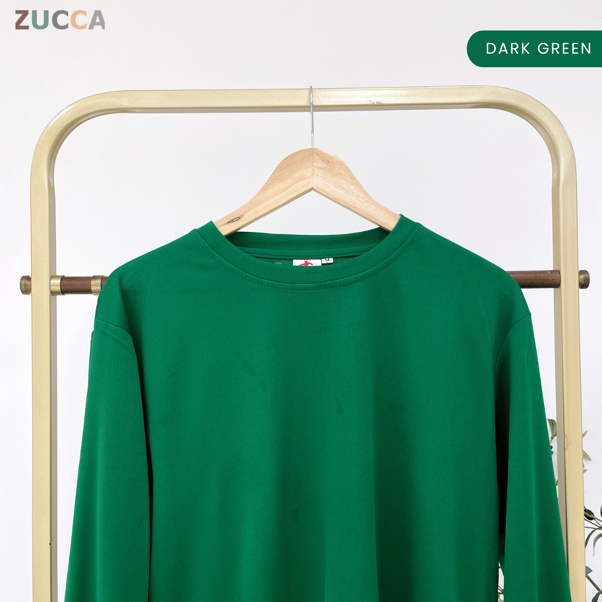 ZUCCA NOVELLA PLAIN SHIRT LENGAN PANJANG XS-6XL- MC1022