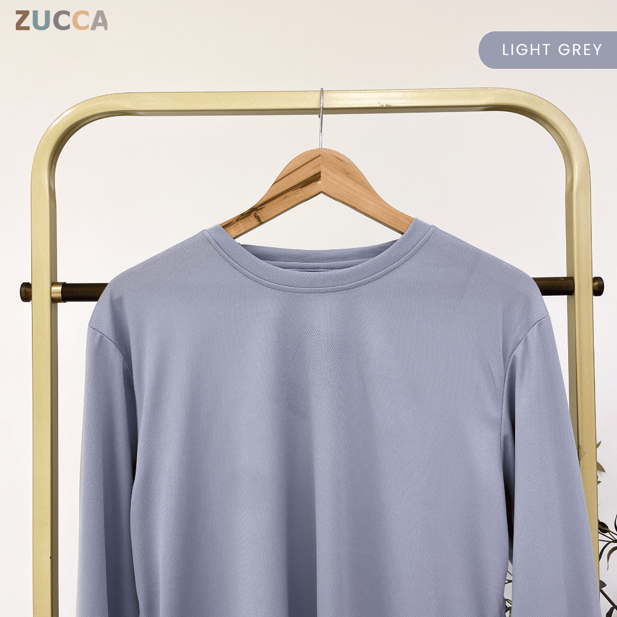 ZUCCA NOVELLA PLAIN SHIRT LENGAN PANJANG XS-6XL- MC1022
