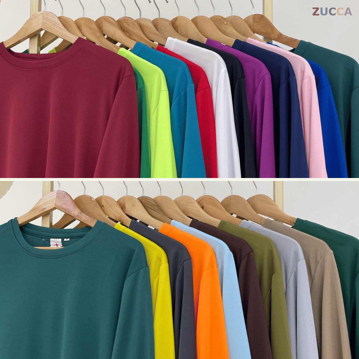 ZUCCA NOVELLA PLAIN SHIRT LENGAN PANJANG XS-6XL- MC1022