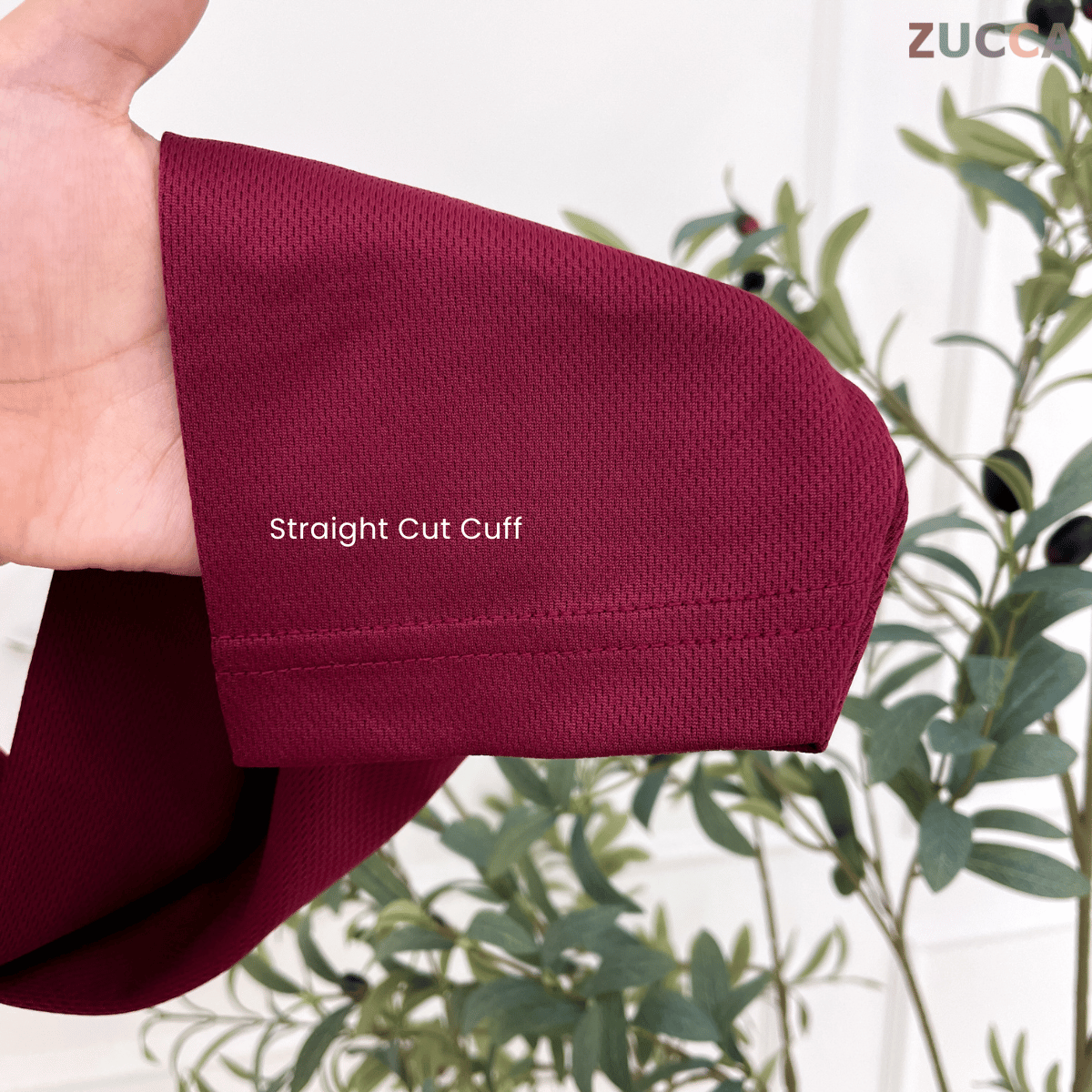 ZUCCA NOVELLA PLAIN SHIRT LENGAN PANJANG XS-6XL- MC1022