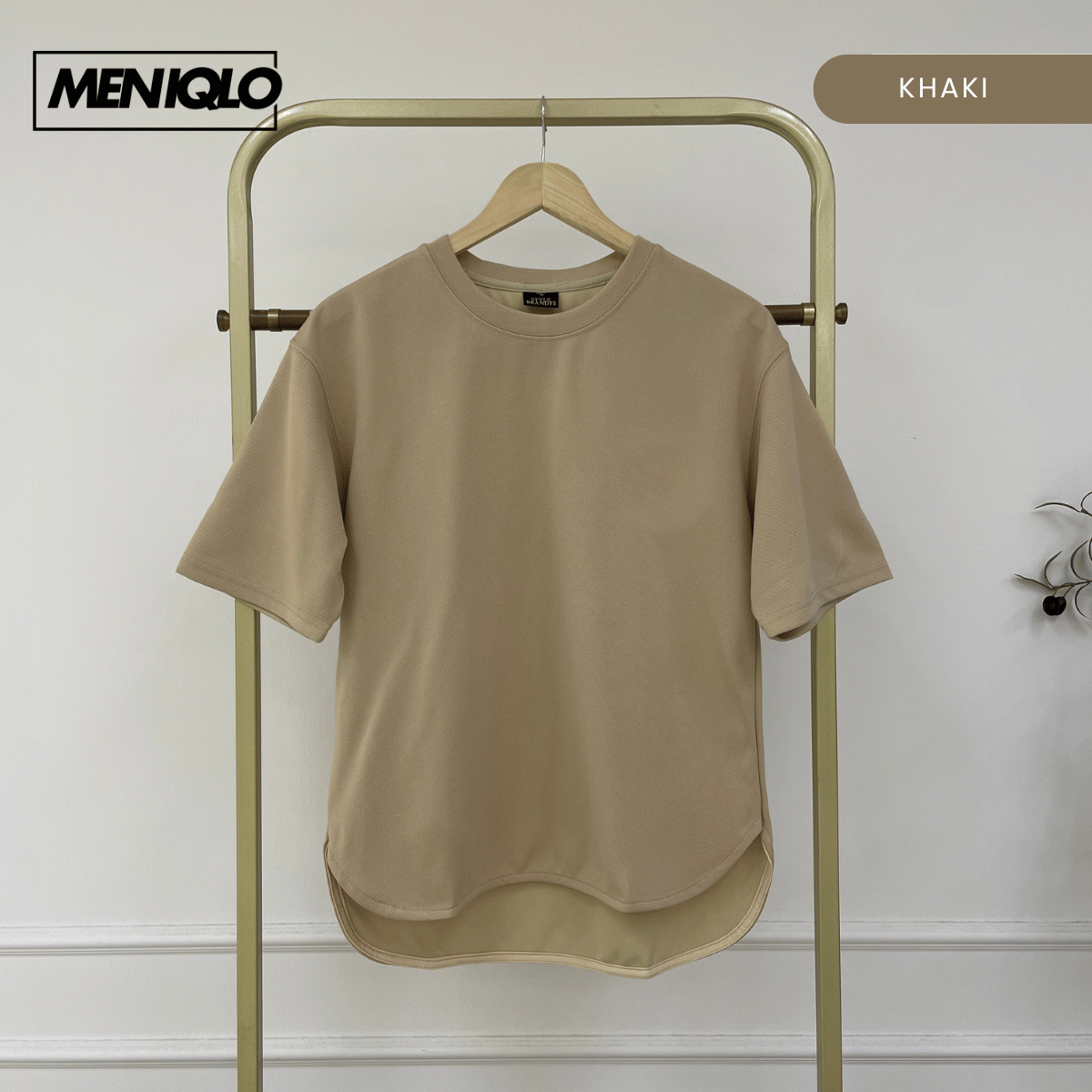 MENIQLO KEVIN ESSENTIAL URBAN MINIMAL OVERSIZED TEE - MC1025