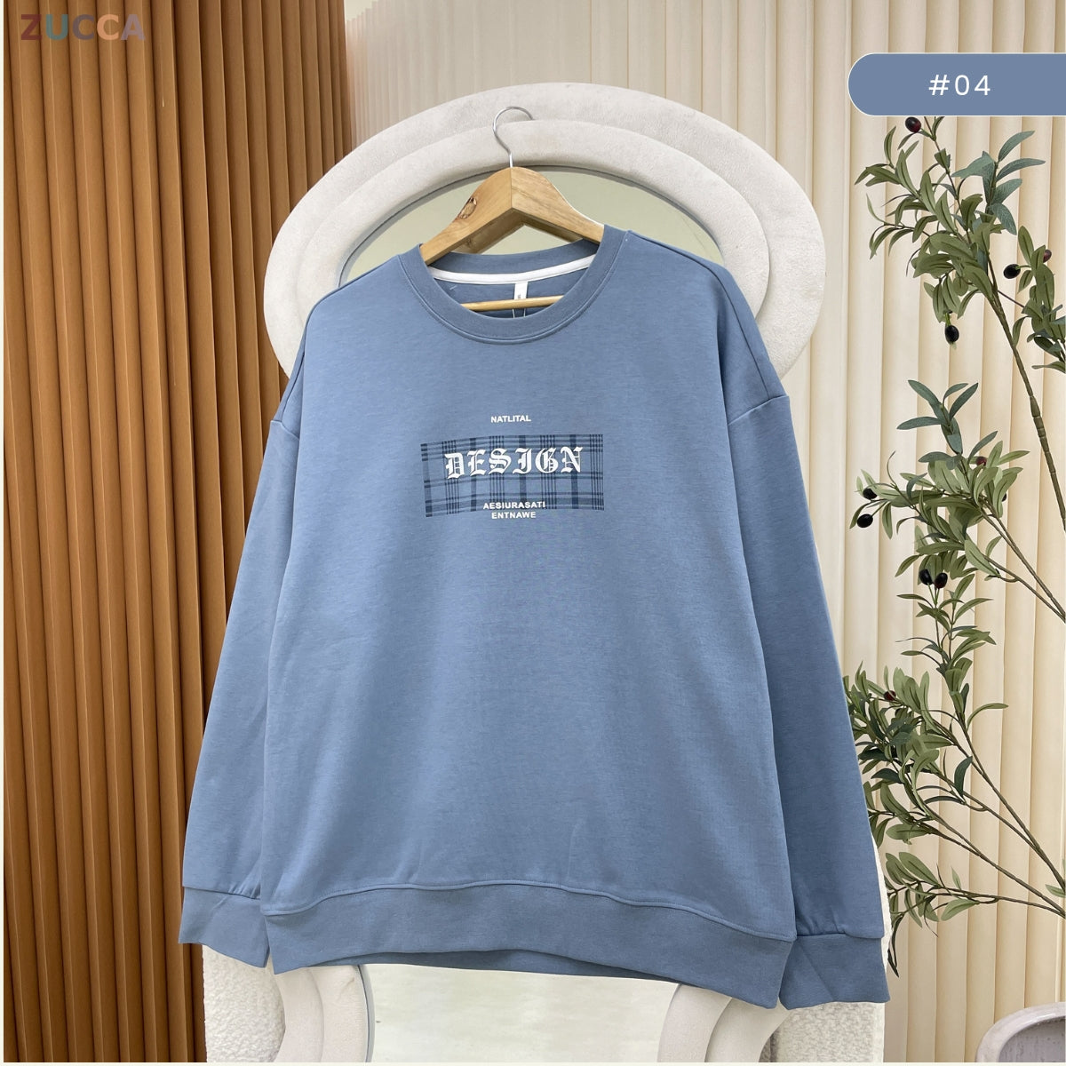 ZUCCA IZWANI KASUAL WOMEN SWEATER LONG SLEEVE - MC1032