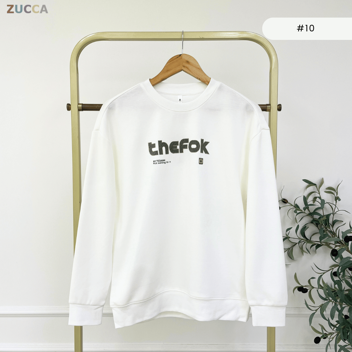 ZUCCA IZWANI KASUAL WOMEN SWEATER LONG SLEEVE - MC1032