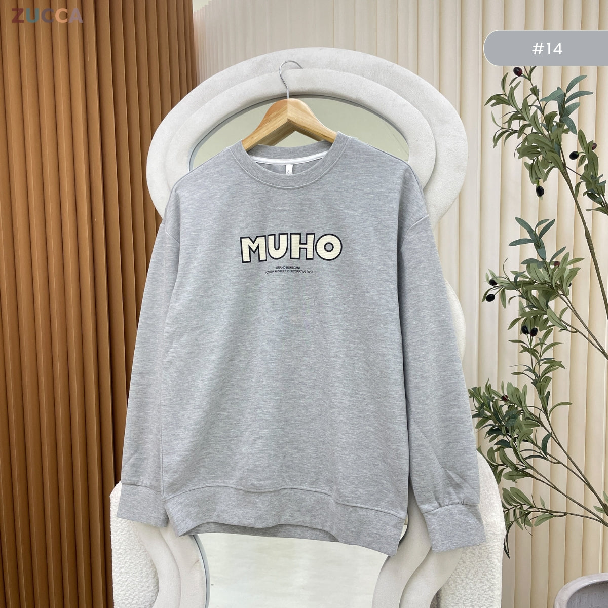 ZUCCA IZWANI KASUAL WOMEN SWEATER LONG SLEEVE - MC1032
