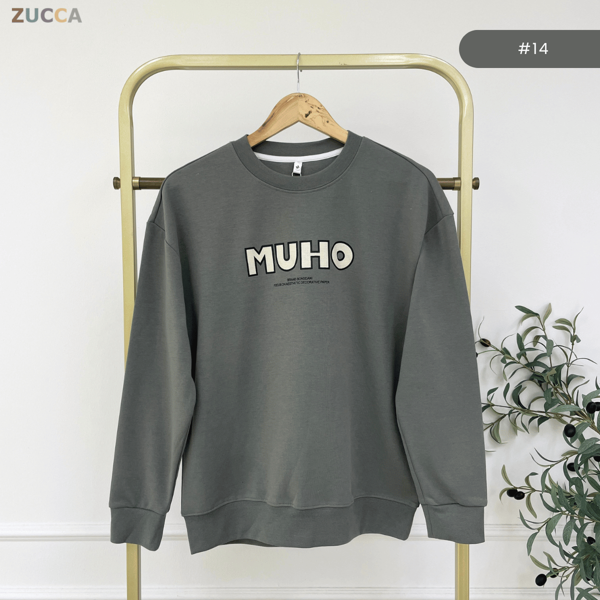ZUCCA IZWANI KASUAL WOMEN SWEATER LONG SLEEVE - MC1032