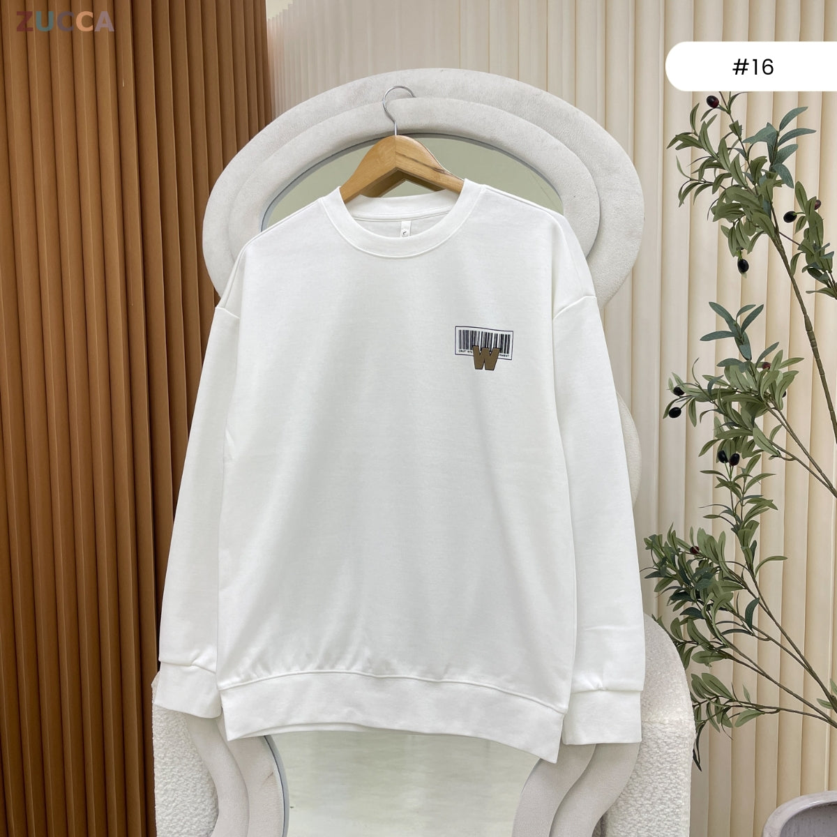 ZUCCA IZWANI KASUAL WOMEN SWEATER LONG SLEEVE - MC1032
