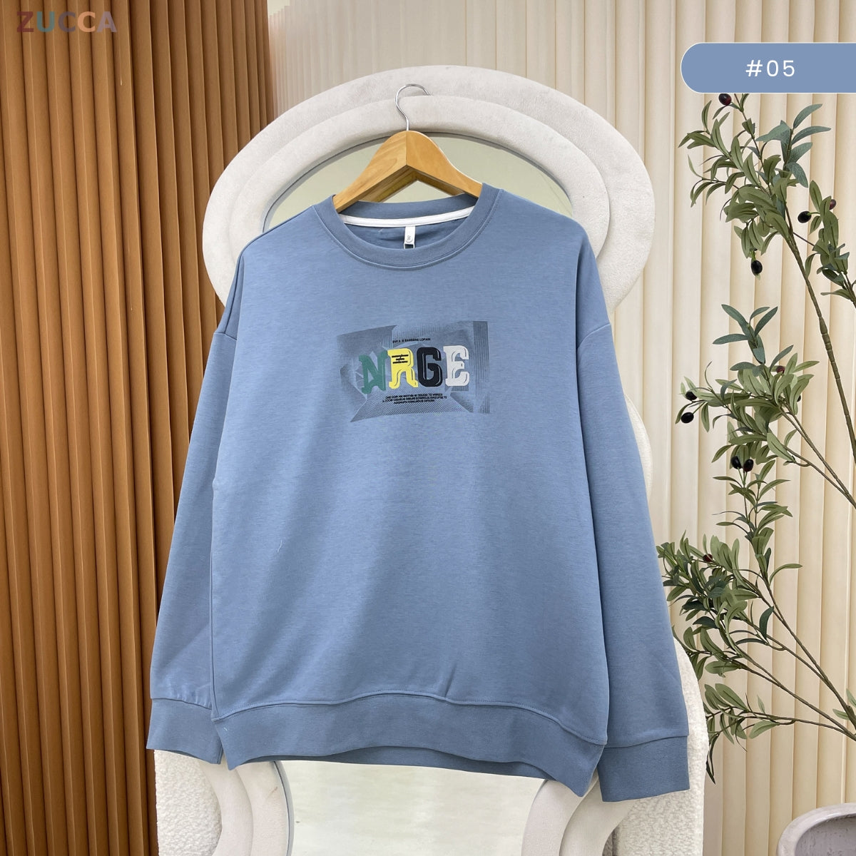 ZUCCA IZWANI KASUAL WOMEN SWEATER LONG SLEEVE - MC1032