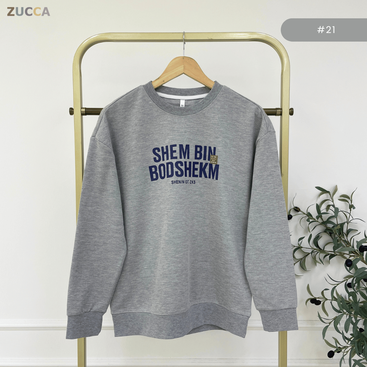 ZUCCA IZWANI KASUAL WOMEN SWEATER LONG SLEEVE - MC1032