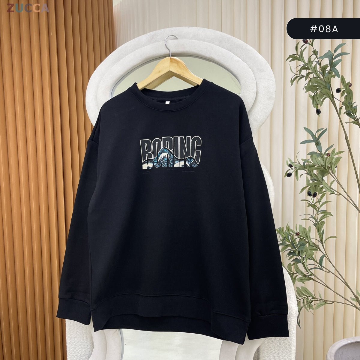 ZUCCA IZWANI KASUAL WOMEN SWEATER LONG SLEEVE - MC1032