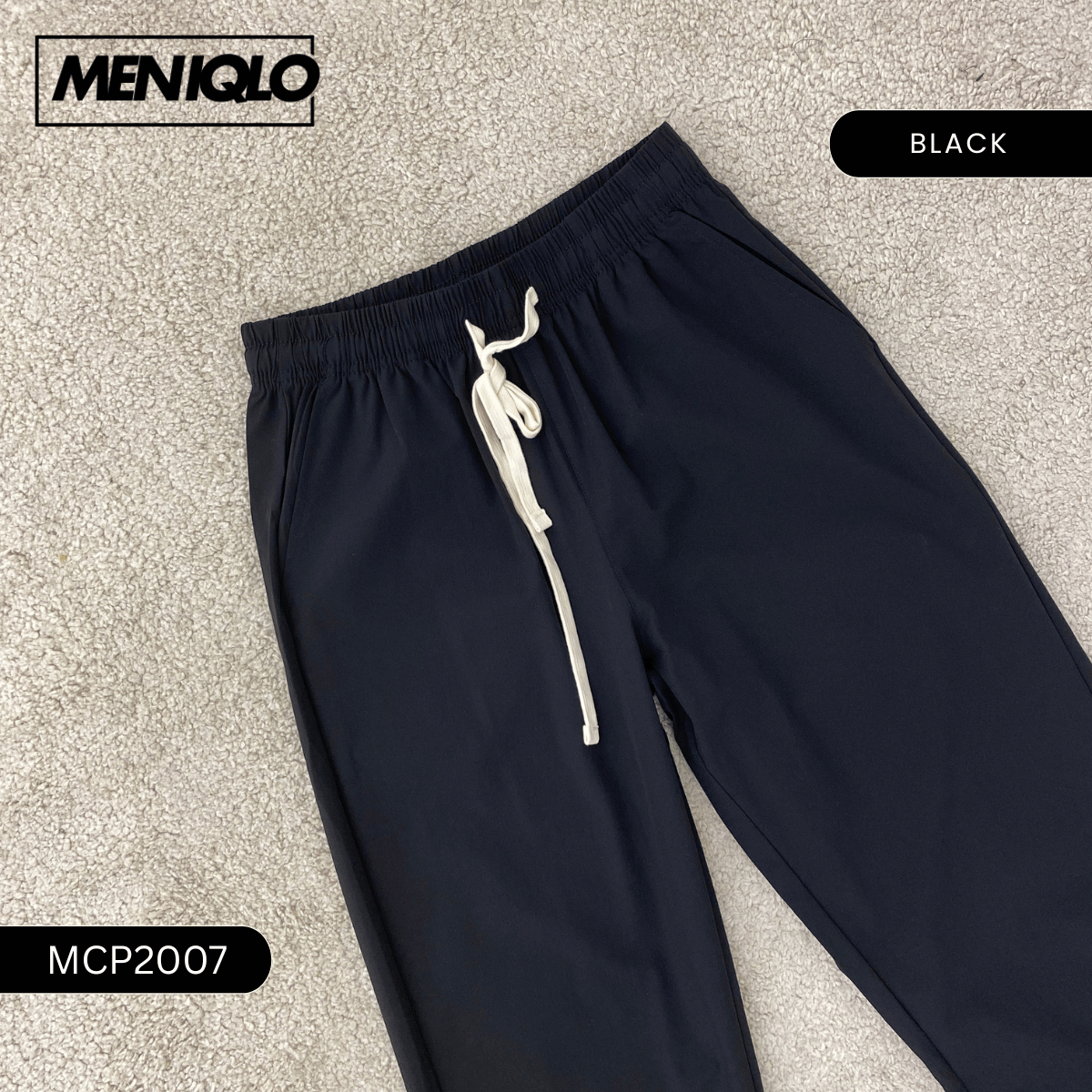 MENIQLO EMIR RELAX STRAIGHT JOGGER PANTS MCP2007