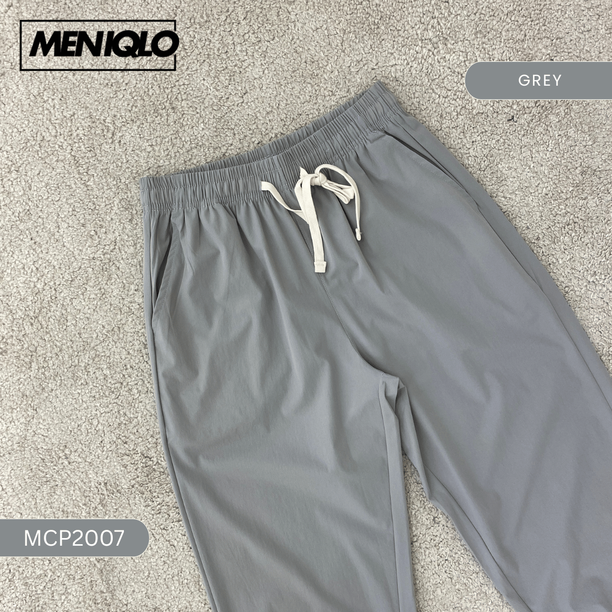 MENIQLO EMIR RELAX STRAIGHT JOGGER PANTS MCP2007
