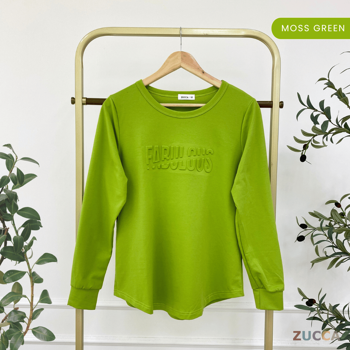 ZUCCA TERICA KEMEJA BLOUSE KASUAL BALDU - MA009