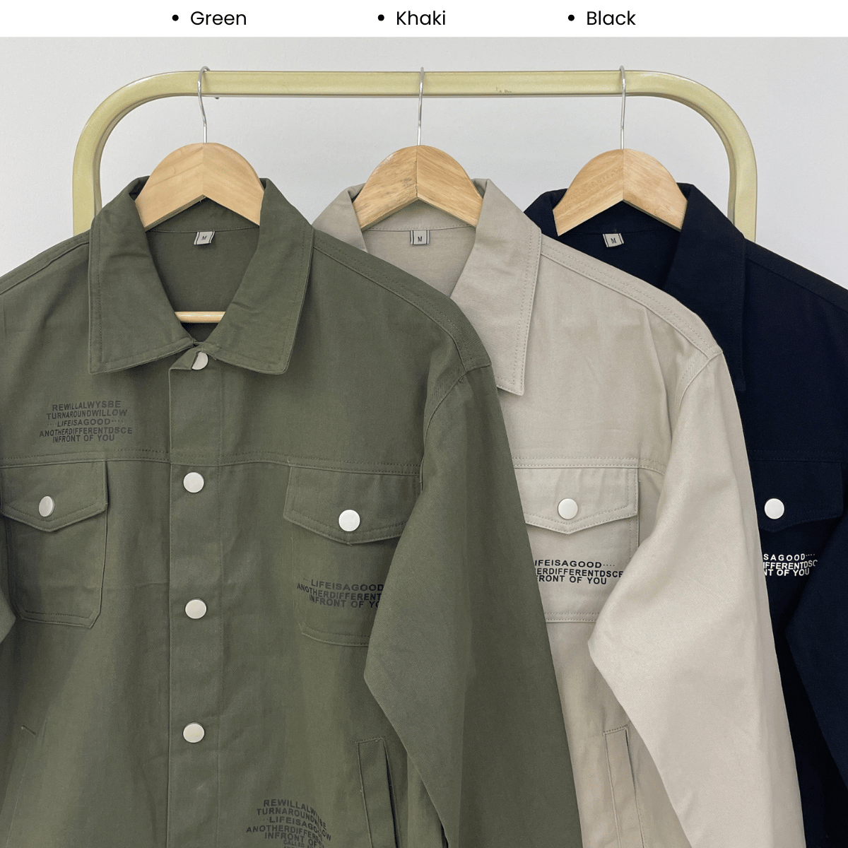 MENIQLO RAYDEN MULTI POCKET UTILITY TWILL JACKET - MAC1018 (SW6608)