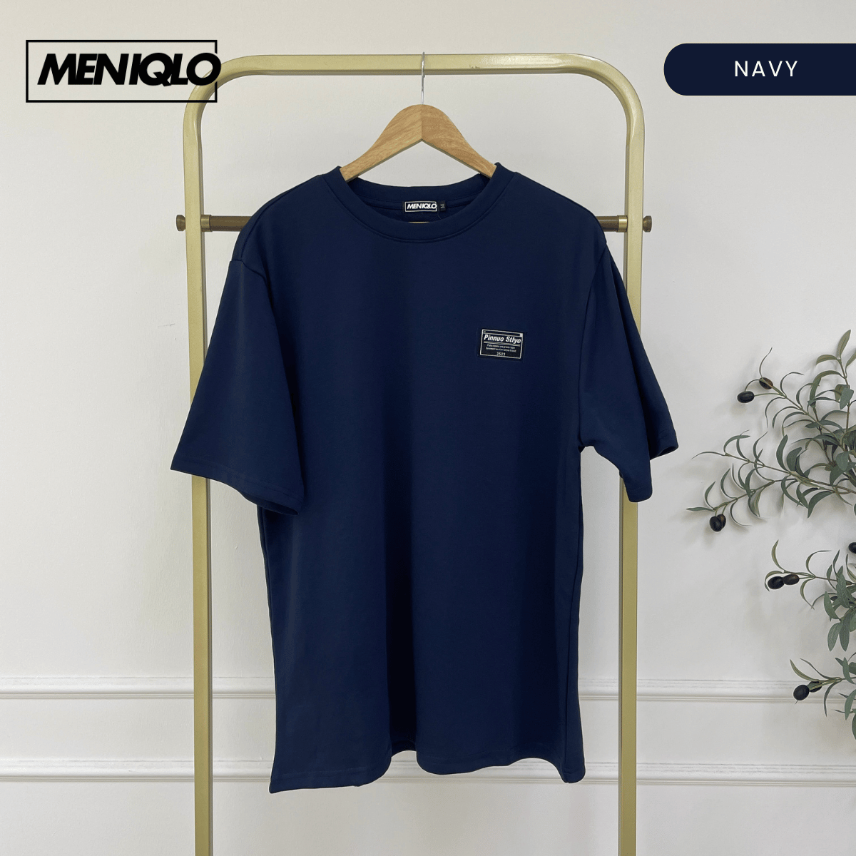 MENIQLO DAMIAN OVERSIZED T-SHIRT SHORT SLEEVE - MQ1001