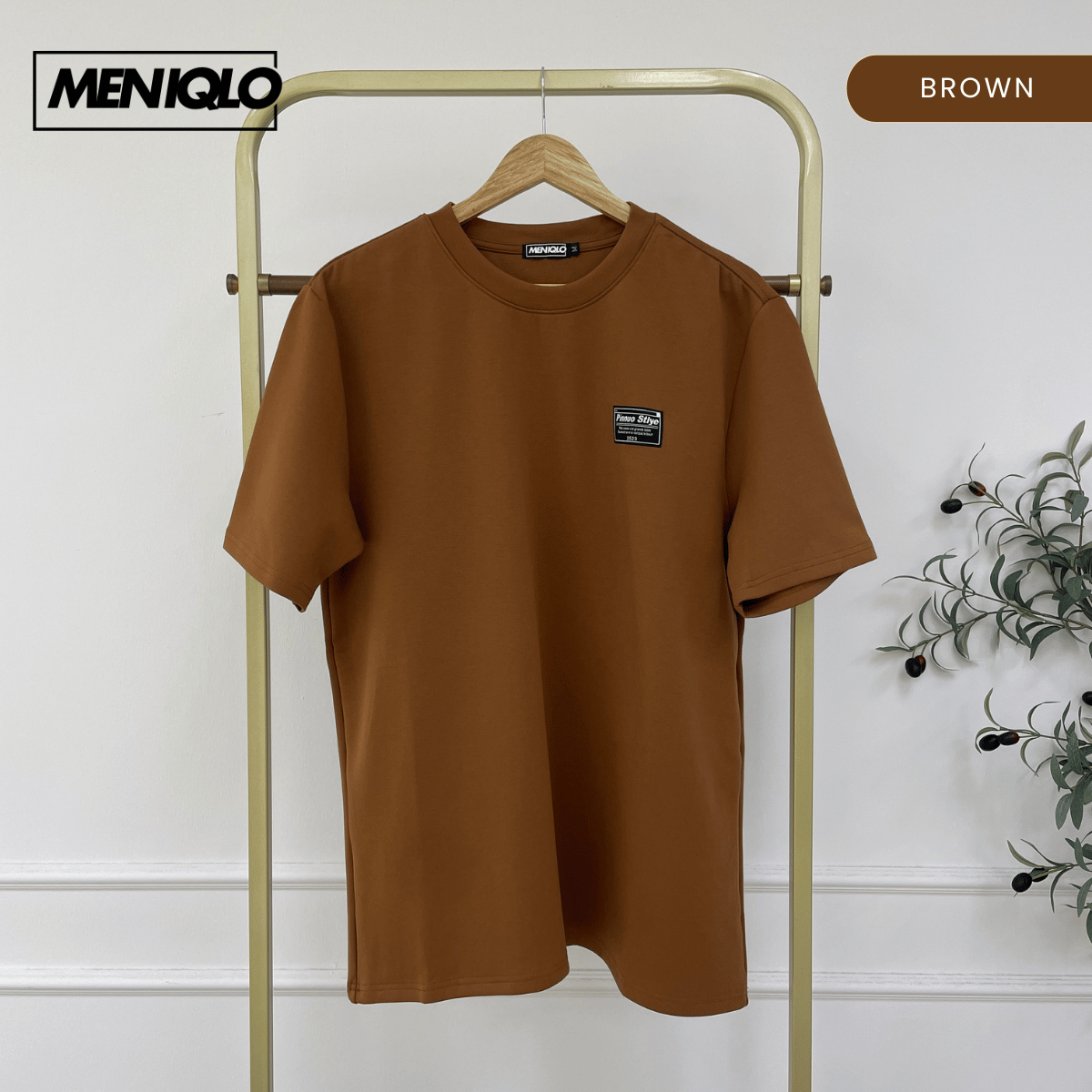 MENIQLO DAMIAN OVERSIZED T-SHIRT SHORT SLEEVE - MQ1001