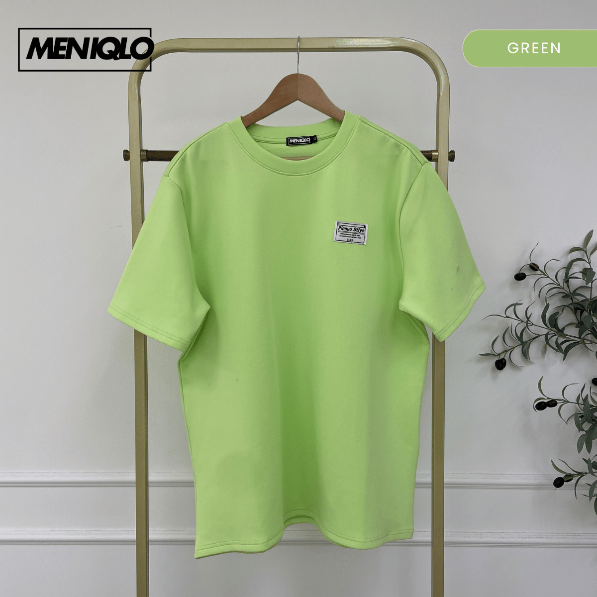 MENIQLO DAMIAN OVERSIZED T-SHIRT SHORT SLEEVE - MQ1001