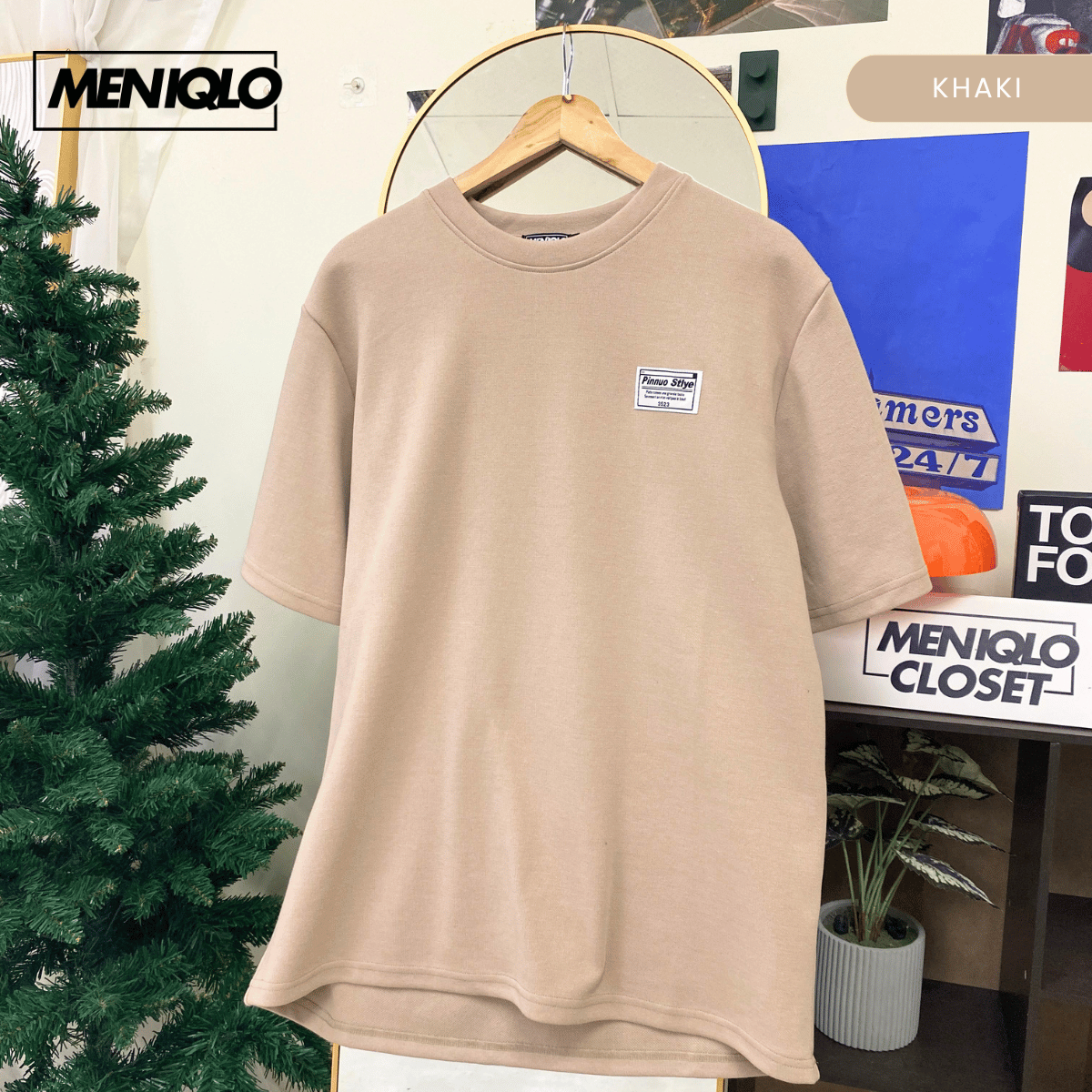 MENIQLO DAMIAN OVERSIZED T-SHIRT SHORT SLEEVE - MQ1001