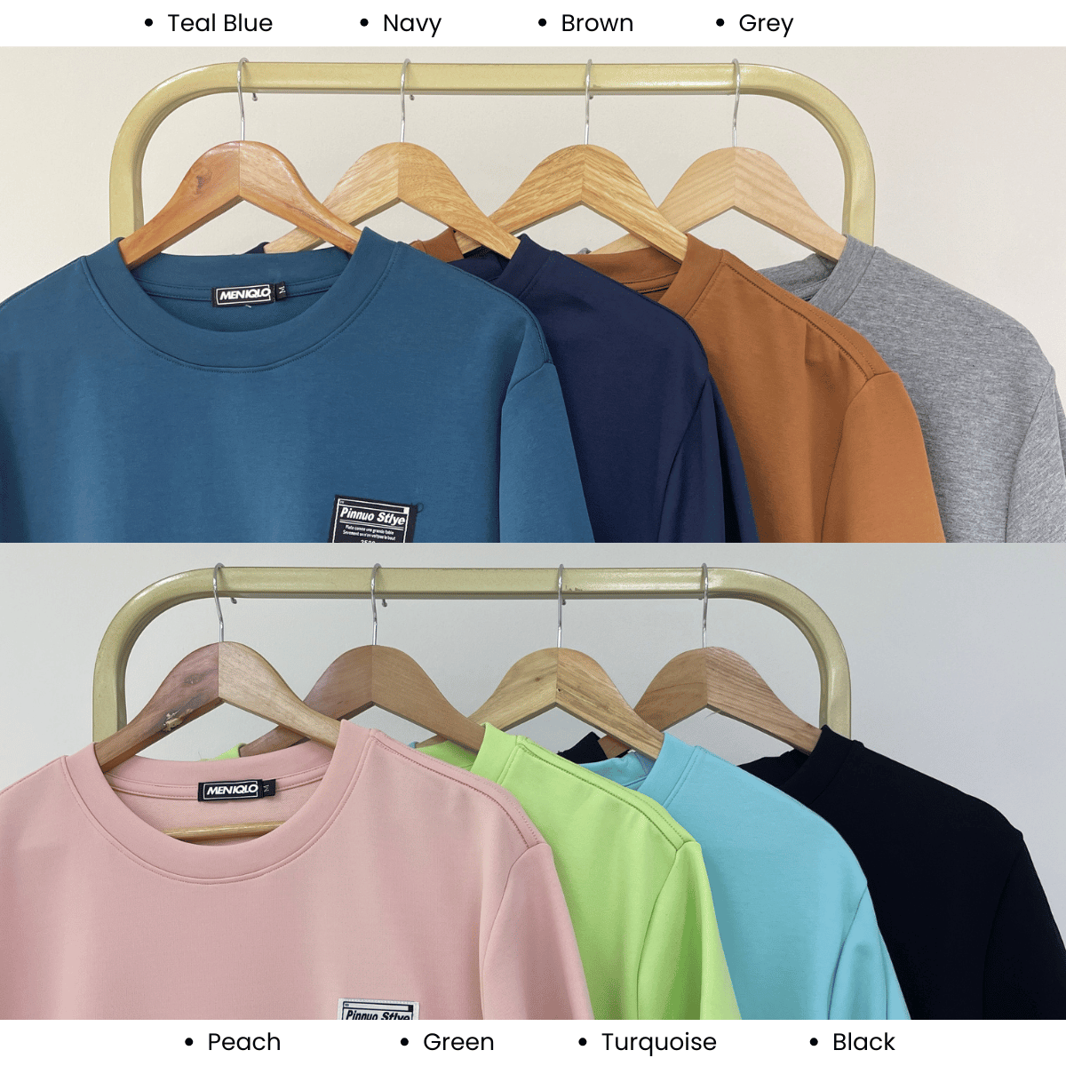 MENIQLO DAMIAN OVERSIZED T-SHIRT SHORT SLEEVE - MQ1001