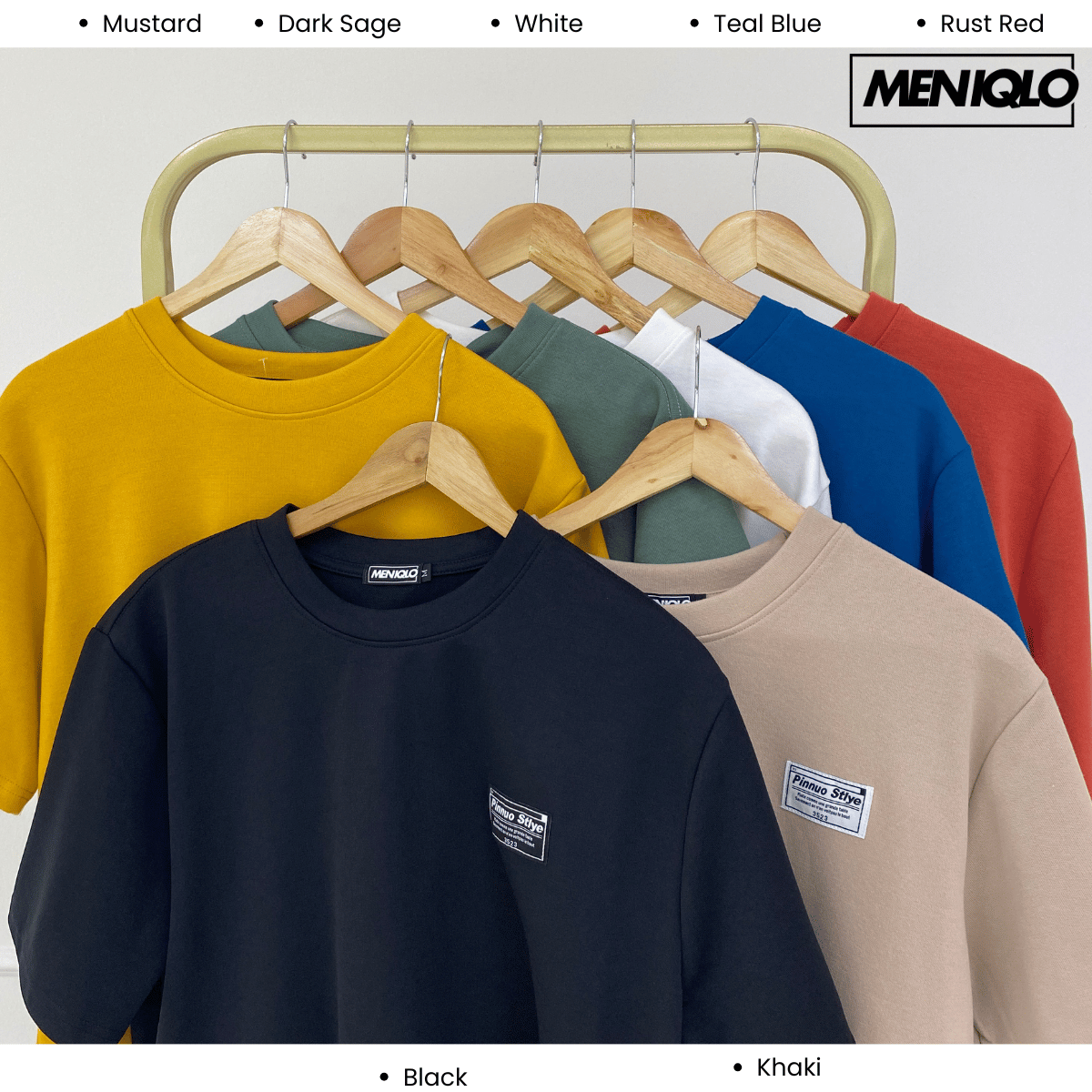 MENIQLO DAMIAN OVERSIZED T-SHIRT SHORT SLEEVE - MQ1001