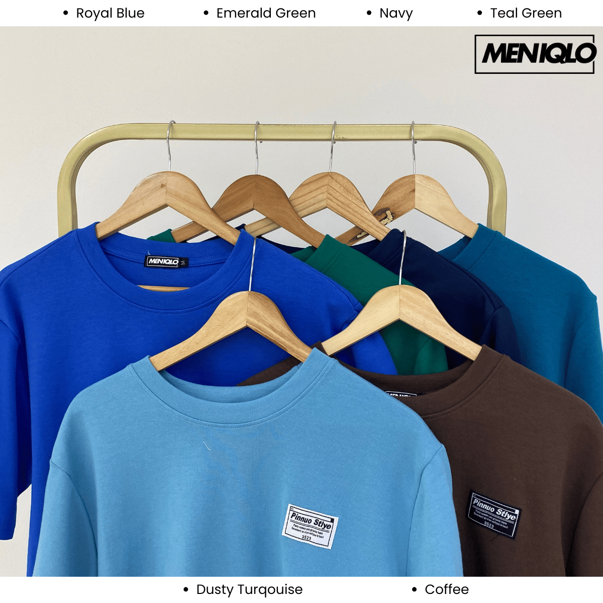 MENIQLO DAMIAN OVERSIZED T-SHIRT SHORT SLEEVE - MQ1001