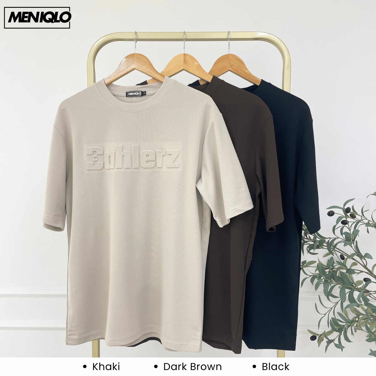 MENIQLO VINCENT OVERSIZED T-SHIRT SHORT SLEEVE - MQ1003