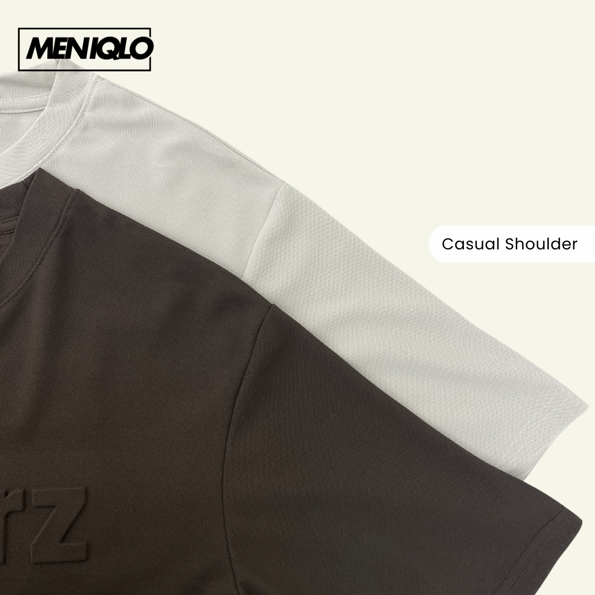 MENIQLO VINCENT OVERSIZED T-SHIRT SHORT SLEEVE - MQ1003