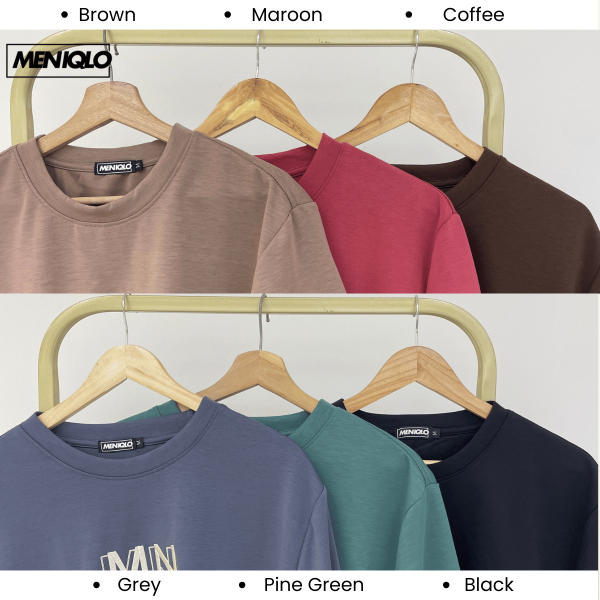 MENIQLO RAYYAN MODERN STREET GRAPHIC TEE 300 GSM - MQ1006