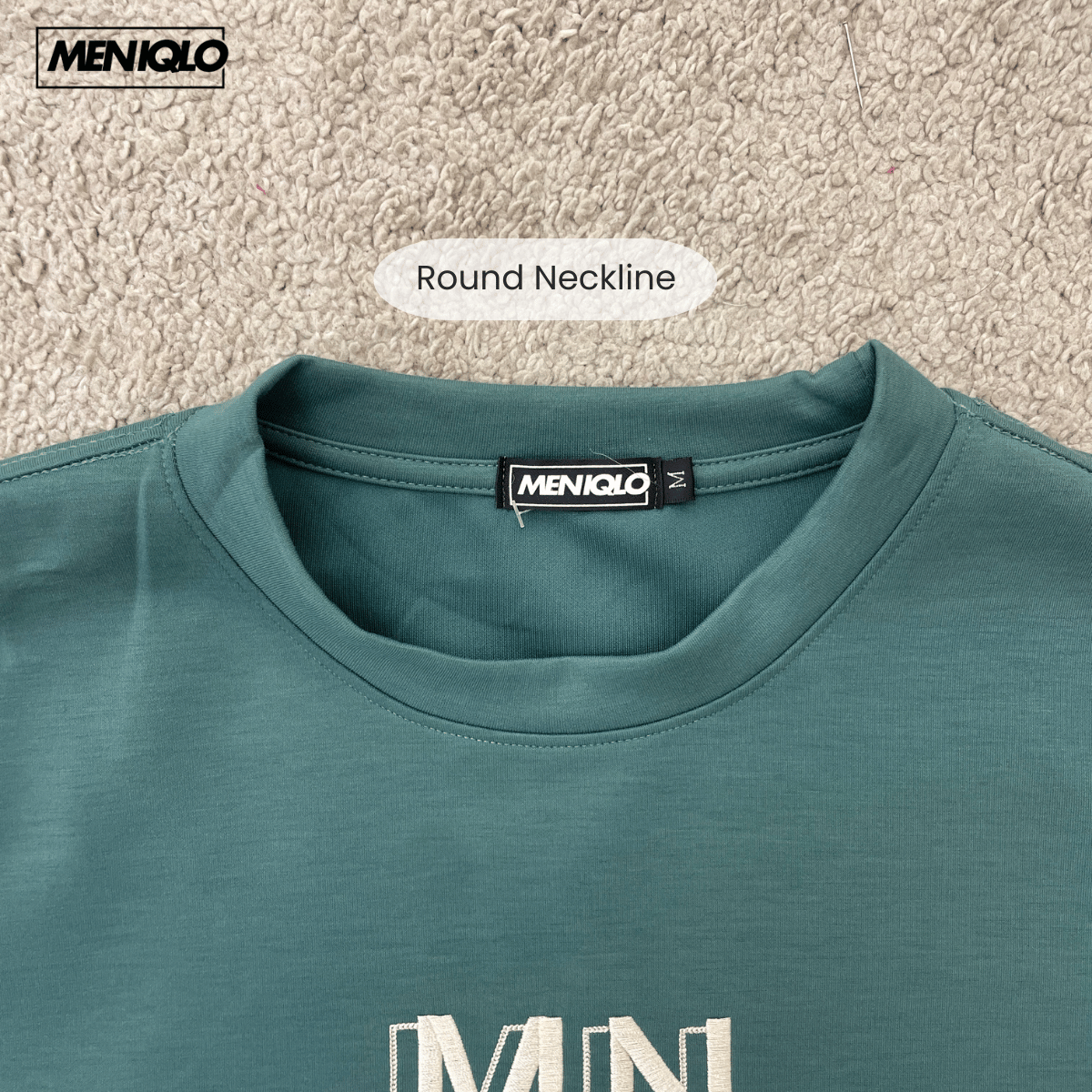 MENIQLO RAYYAN MODERN STREET GRAPHIC TEE 300 GSM - MQ1006