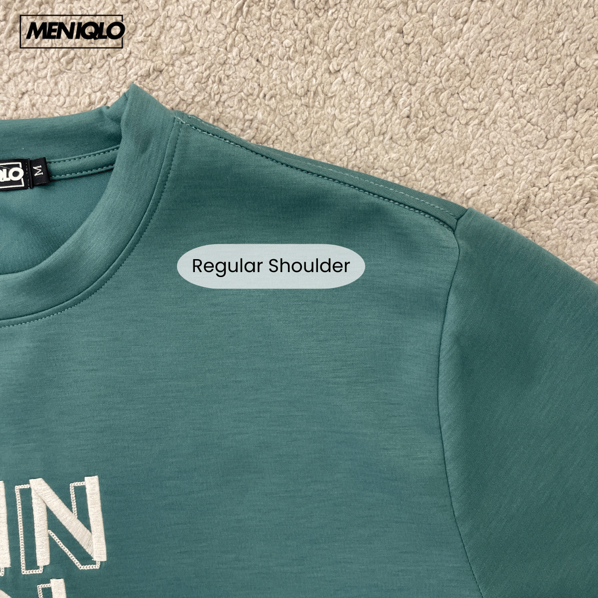 MENIQLO RAYYAN MODERN STREET GRAPHIC TEE 300 GSM - MQ1006