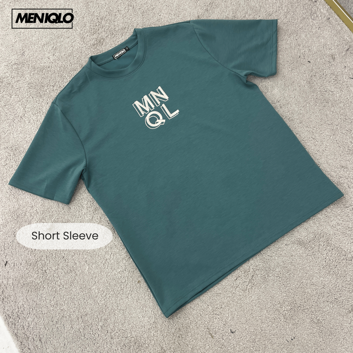 MENIQLO RAYYAN MODERN STREET GRAPHIC TEE 300 GSM - MQ1006