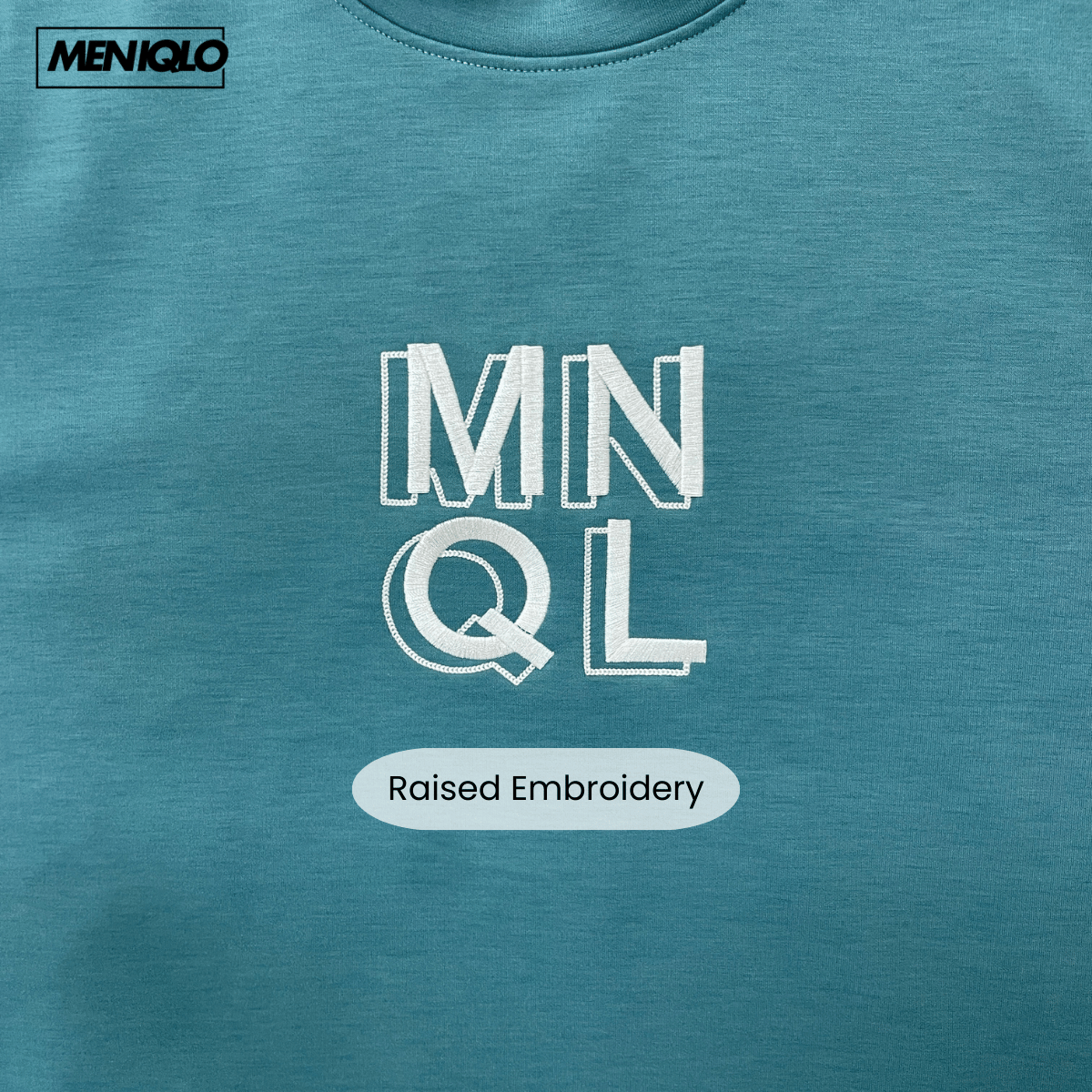 MENIQLO RAYYAN MODERN STREET GRAPHIC TEE 300 GSM - MQ1006