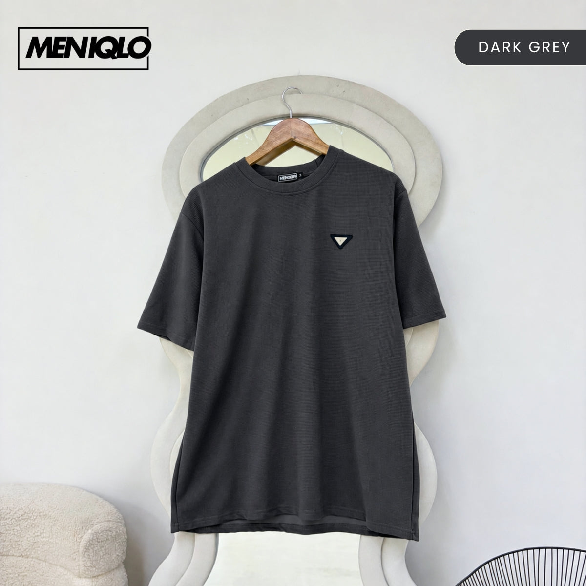 MENIQLO JAMES MEN OVERSIZE SHIRT SHORT SLEEVE - MQ1014
