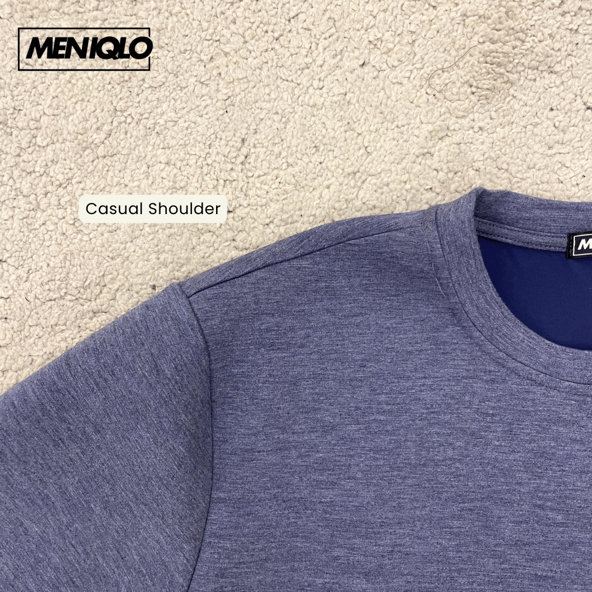 MENIQLO FIKRI MINIMAL PATCH OVERSIZED T-SHIRT-MQ1016
