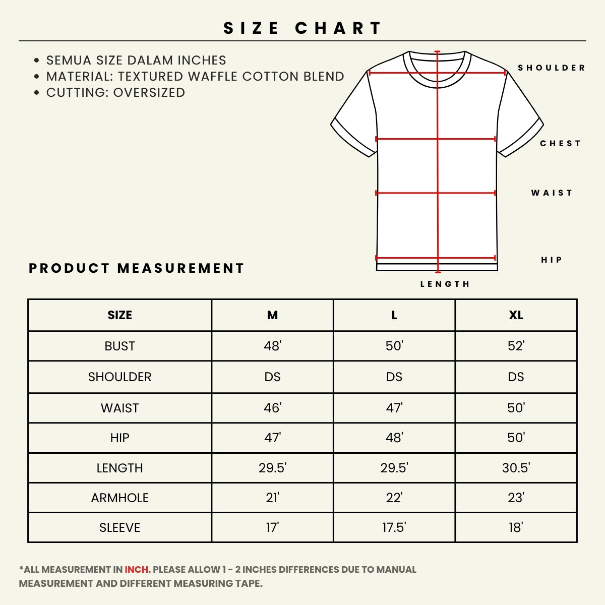 MENIQLO KHAIRI MINIMAL LOGO OVERSIZED MEN TEE - MQ1019