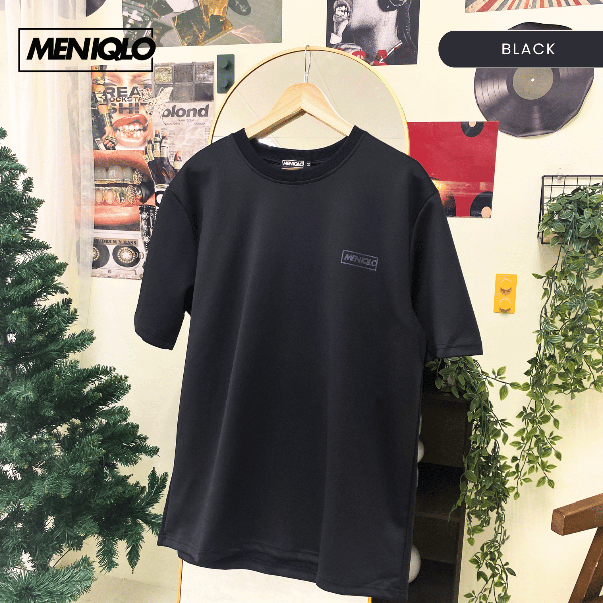 MENIQLO RAYQAL MERDEKA SERIES GRAPHIC OVERSIZED- MQ1031