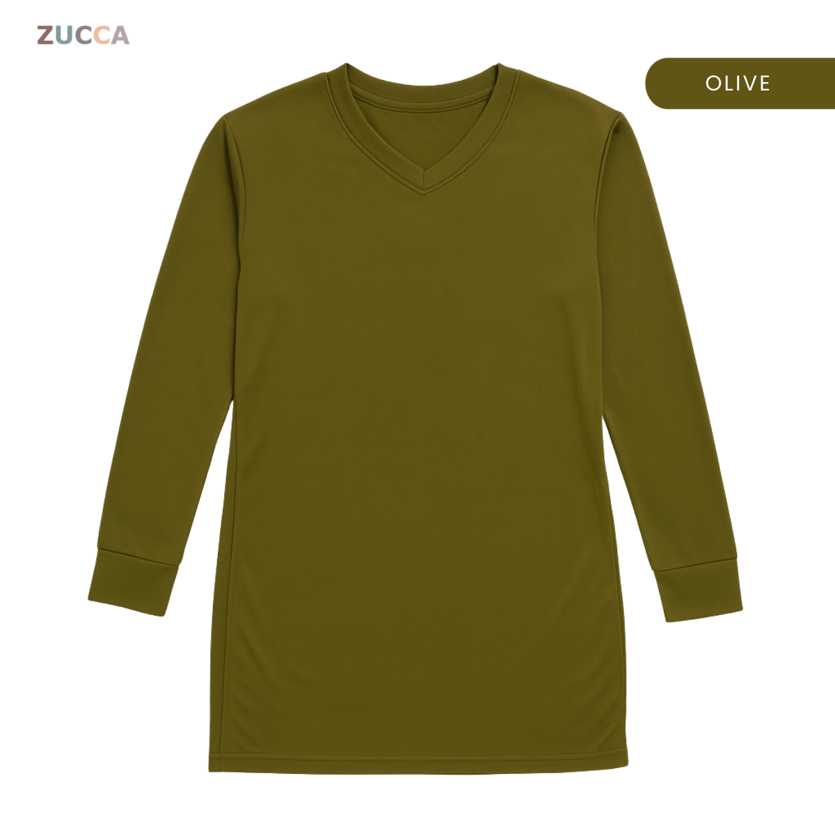 ZUCCA NAVA FLOWFIT SPORTWEAR LONG SLEEVE-MS007(PLUS SIZE)