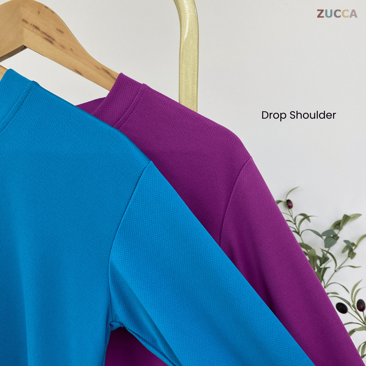 ZUCCA NAVA FLOWFIT SPORTWEAR LONG SLEEVE-MS007(PLUS SIZE)