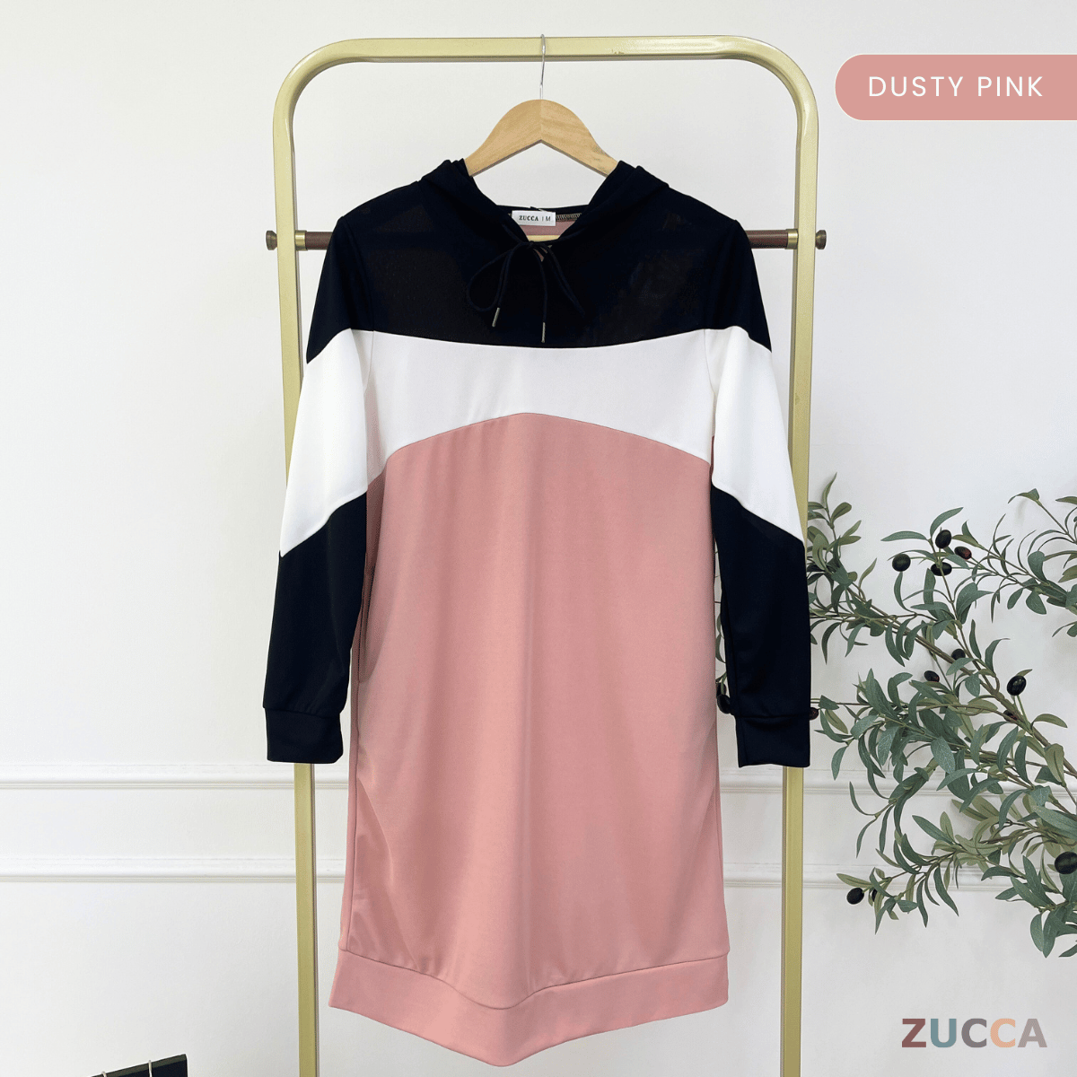 ZUCCA AZZIRA LUXE SPORT COLOURBLOCK DRESS-MS008