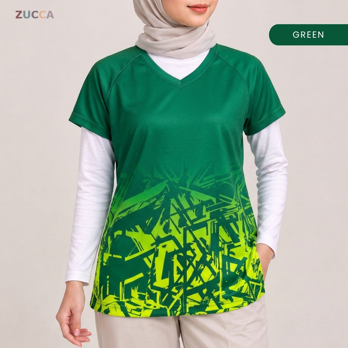 ZUCCA RYNA WOMEN SPORT WEAR LONG SLEEVE - MS013
