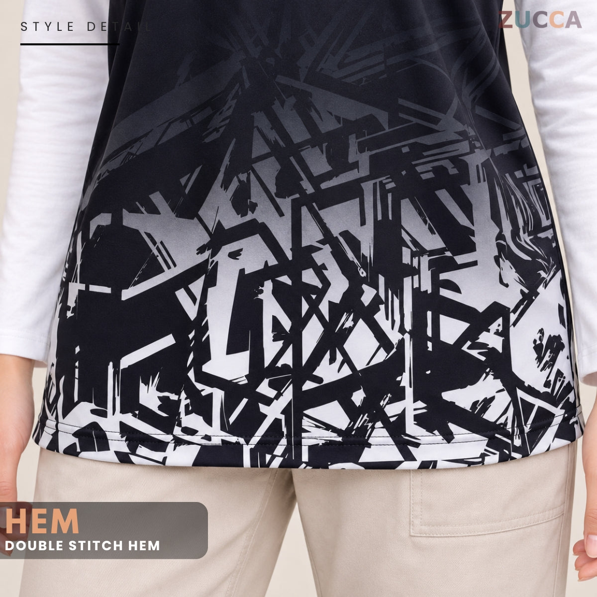 ZUCCA RYNA WOMEN SPORT WEAR LONG SLEEVE - MS013