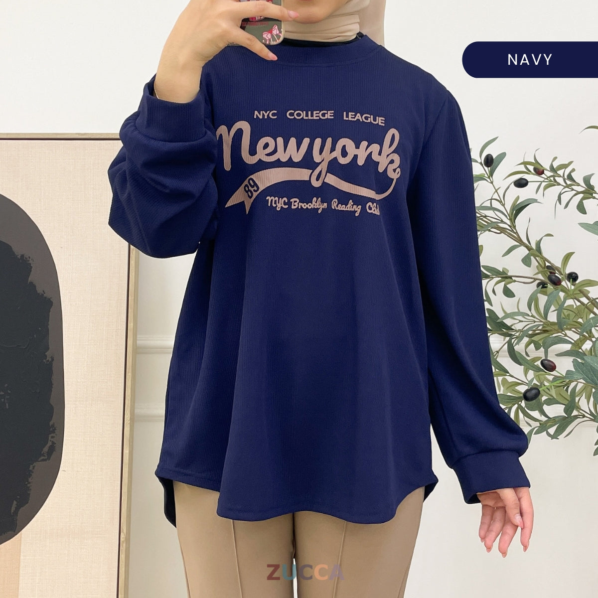 ZUCCA DALINIA CASUAL PRINT SHIRT - DM141